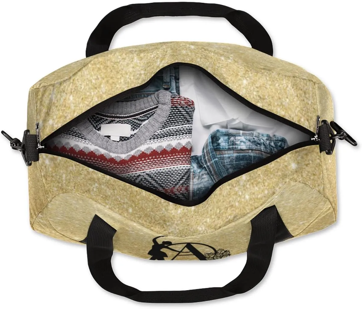 Custom Kids Dance Duffel Overnight Bag Personalized Dance Bag Travel Duffel Bag for Girls Boys Customized Kids Gifts