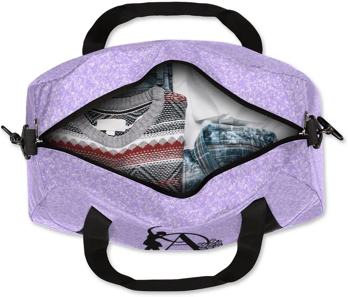 Custom Kids Dance Duffel Overnight Bag Personalized Dance Bag Travel Duffel Bag for Girls Boys Customized Kids Gifts