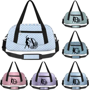 Custom Kids Dance Duffel Overnight Bag Personalized Dance Bag Travel Duffel Bag for Girls Boys Customized Kids Gifts