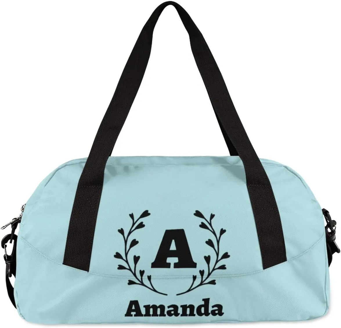 Custom Kids Duffel Overnight Bag Personalized Your Name or Text Kids Duffel Bag for Girls Boys Customized Kids Gifts