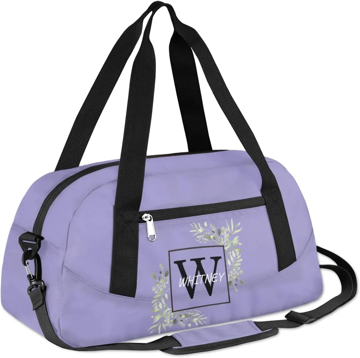 Custom Kids Duffel Overnight Bag Personalized Your Name or Text Kids Duffel Bag for Girls Boys Customized Kids Gifts