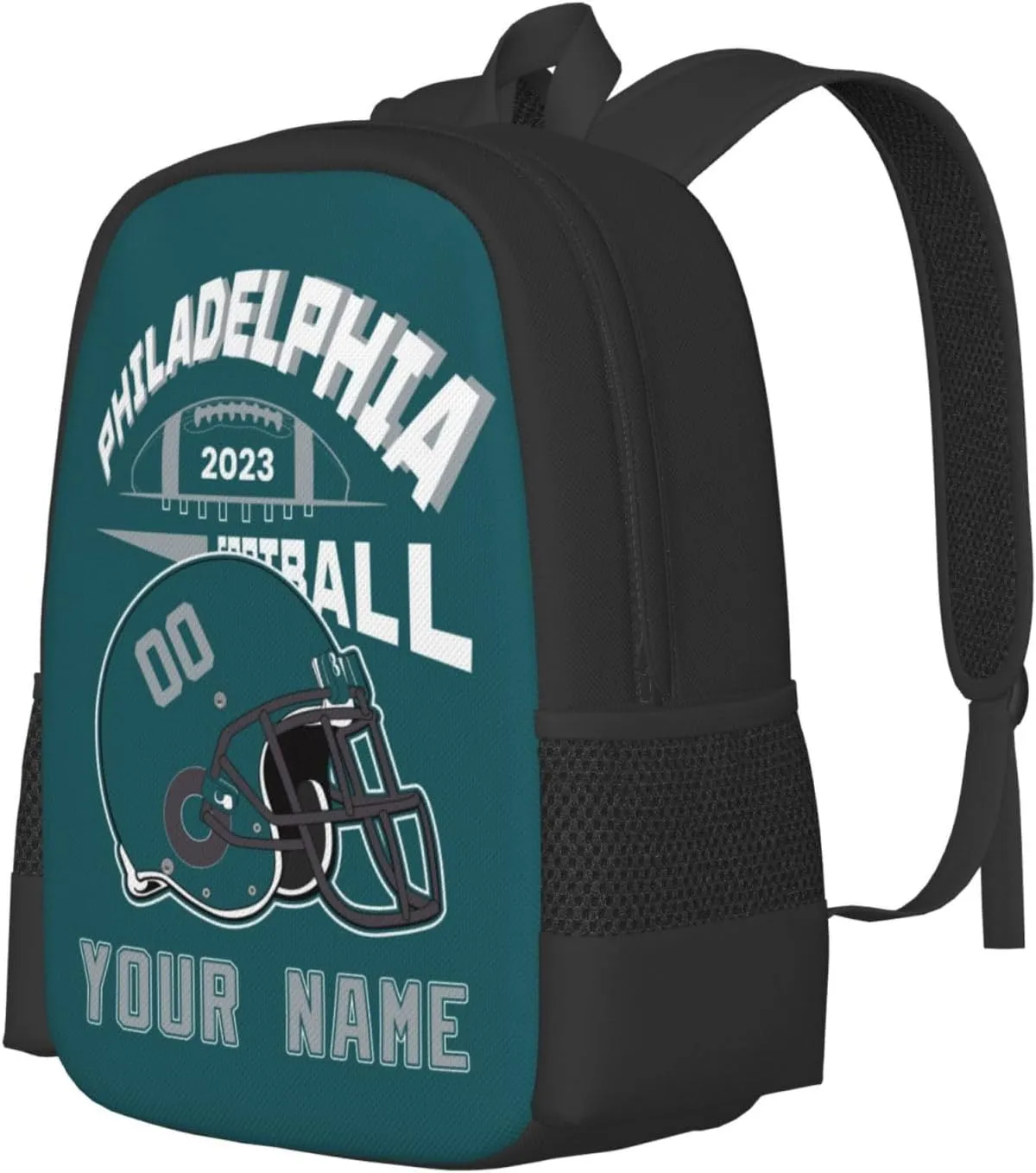 Custom Philadelphia Backpack Laptop Gifts Bag Personalized Name Number Teen Book Bag Boy Girl Men Women Shoulder Bag