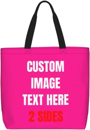 Custom Tote Bags Custom Bag With Logo Personalized Bags Shopping Bags Reusable Grocery Bags Bulk For Women Teachers Gifts