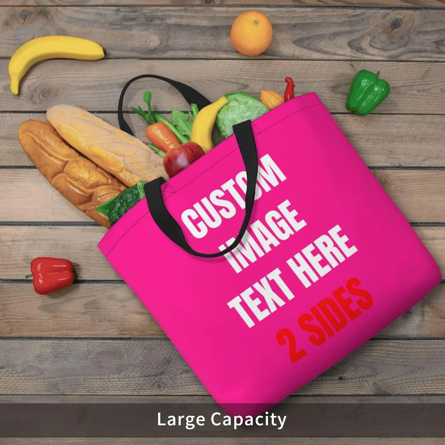 Custom Tote Bags Custom Bag With Logo Personalized Bags Shopping Bags Reusable Grocery Bags Bulk For Women Teachers Gifts