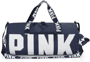 Cute Pink Printing Gym Bag for Women Sports Tote Travel Bags Carry On for Weekender Travel Tennis Baseball Yoga School