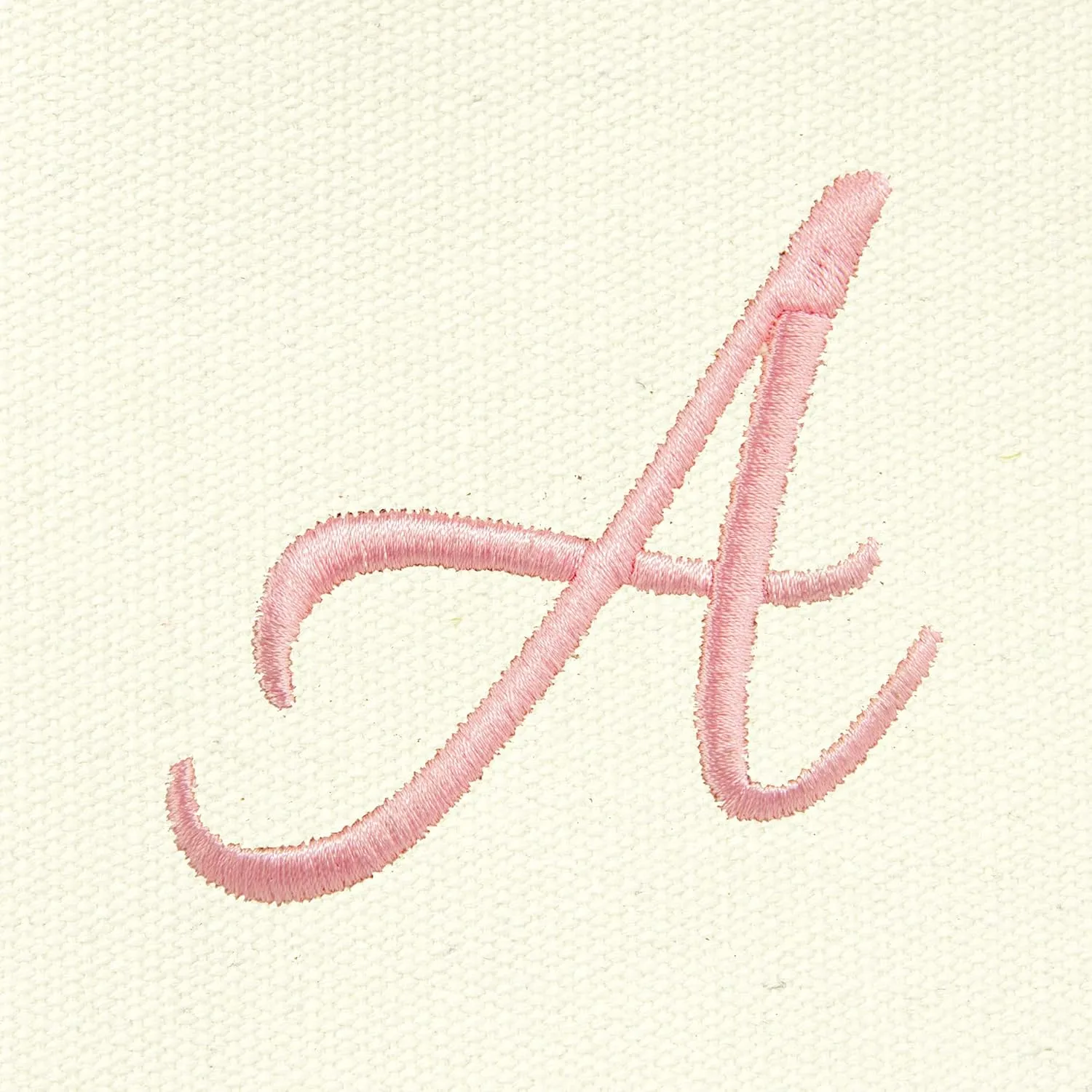 DALIX Striped Beach Bag Tote Bags Satchel Personalized Pink Ballent Letter A - Z