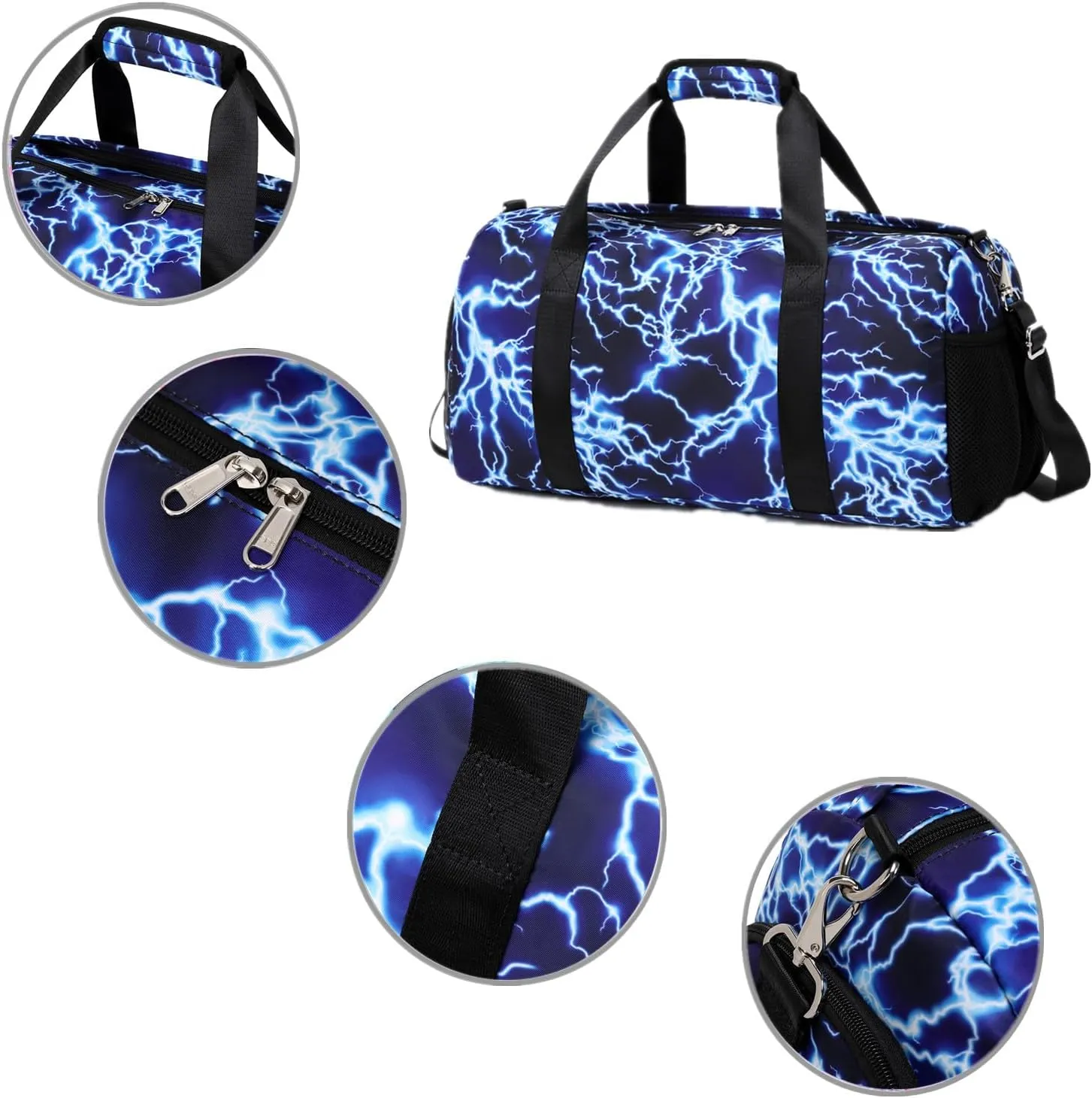 Dance Bag for Teens Boys Girls Ballet Bags Sports Gymnastic Bags Travel Sleepover Overnight Bag with Shoe Compartment and Wet Pocket