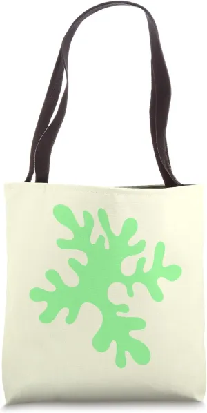 Danish Pastel Abstract Algae Beach Modern Geometric Tote Bag