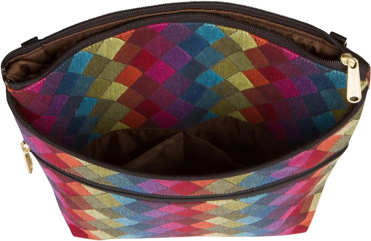 Danny K. Women's Tapestry Bag Crossbody Handbag, Maggie Purse Handmade in the USA