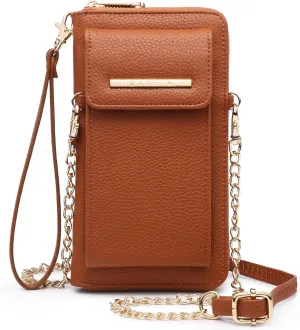 Dasein Crossbody Bag Phone Purse Handbag for Women Shoulder Bag Credit Card Wristlet Wallet with Multi Pockets
