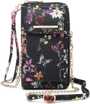 Dasein Crossbody Bag Phone Purse Handbag for Women Shoulder Bag Credit Card Wristlet Wallet with Multi Pockets