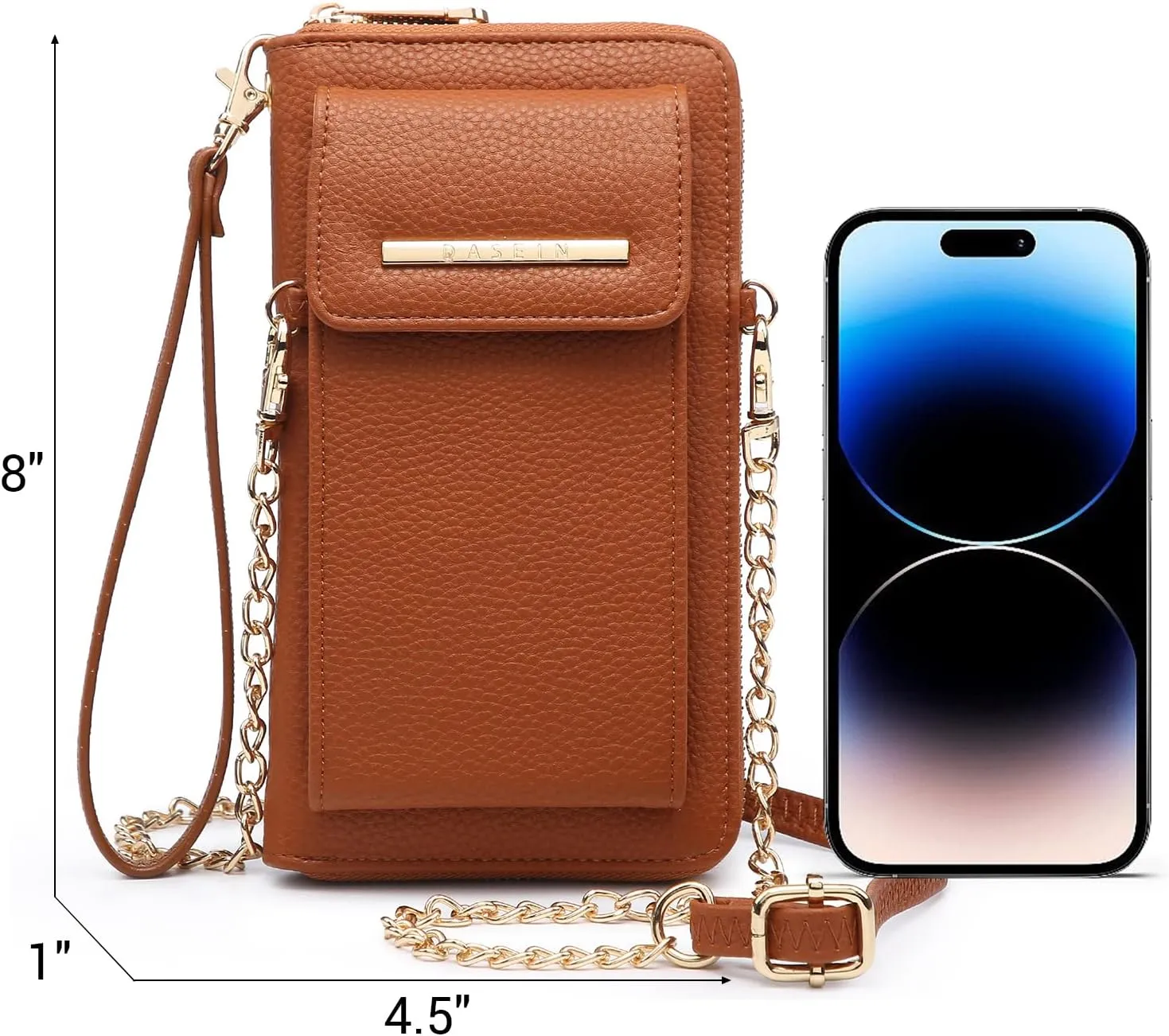 Dasein Crossbody Bag Phone Purse Handbag for Women Shoulder Bag Credit Card Wristlet Wallet with Multi Pockets
