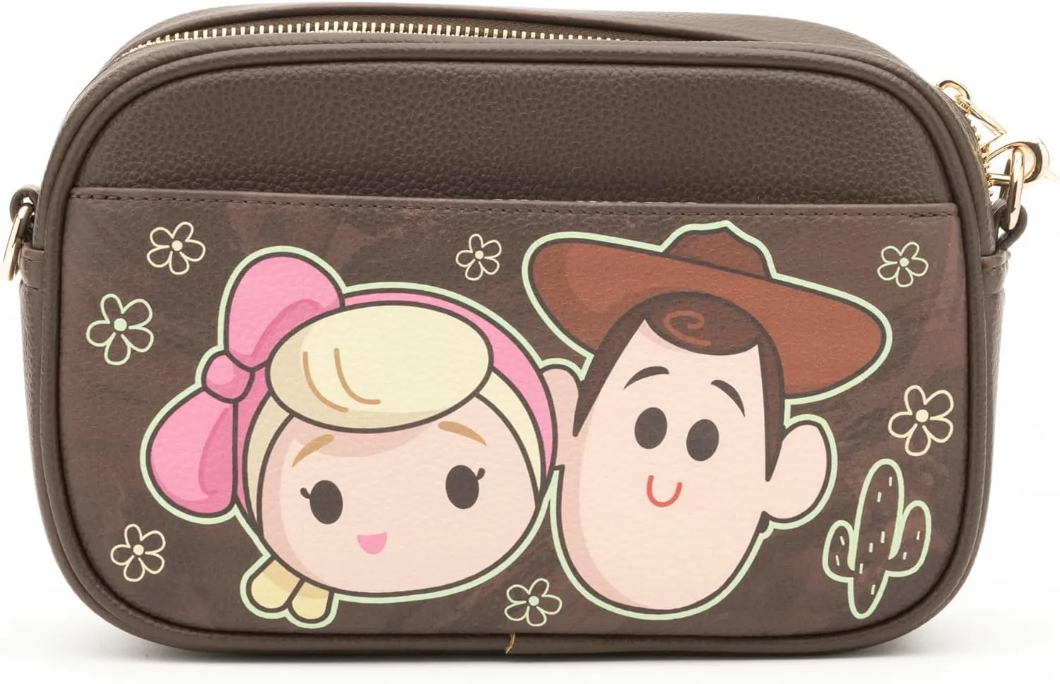 Designer Series Toy Story - Woody and Bo Peep Crossbody/Shoulder Bag, Brown