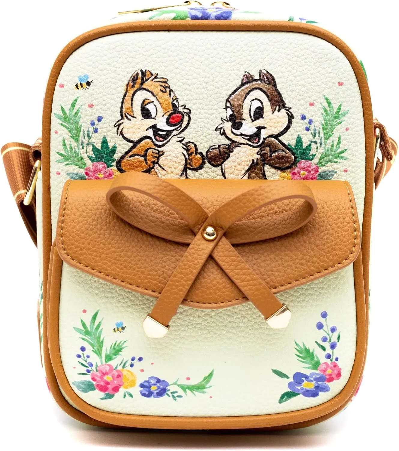 Disney Chip N Dale Luxe 8" Crossbody Bag