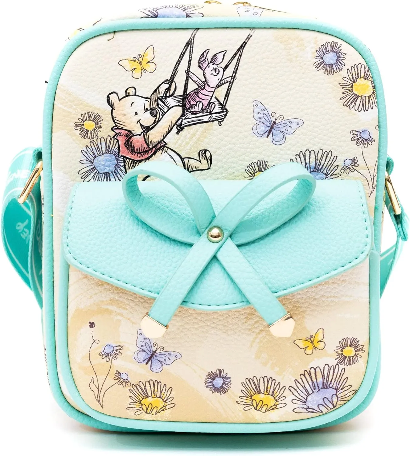 Disney Winnie the Pooh Luxe 8" Crossbody Bag