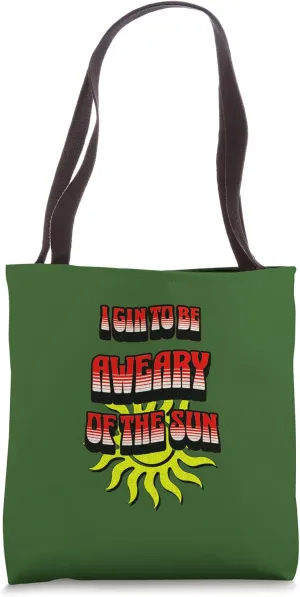 Distressed Aweary Sun Macbeth Quotation Shakespearean Play Tote Bag