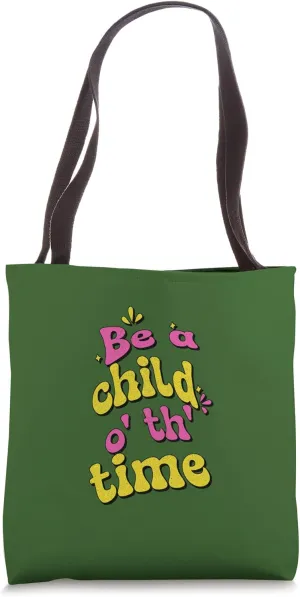 Distressed Child Time Antony Cleopatra Shakespeare Quotation Tote Bag