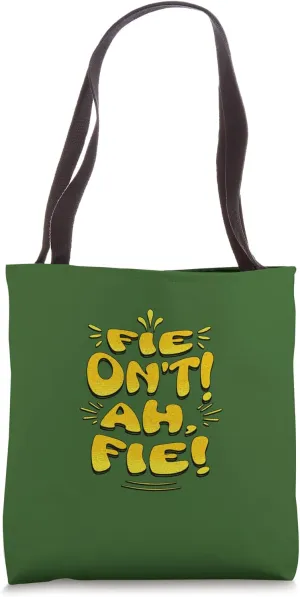 Distressed Fie First Soliloquy Hamlet Shakespeare Tragedy Tote Bag