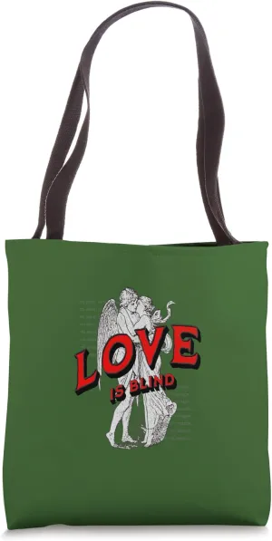 Distressed Love Blind Henry Fifth Shakespeare Play Quotation Tote Bag
