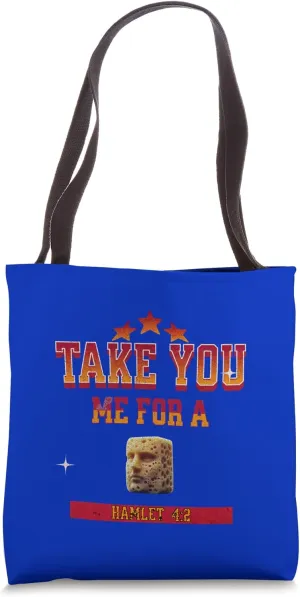 Distressed Sponge Quotation Hamlet Act Four Scene Two Comedy Tote Bag