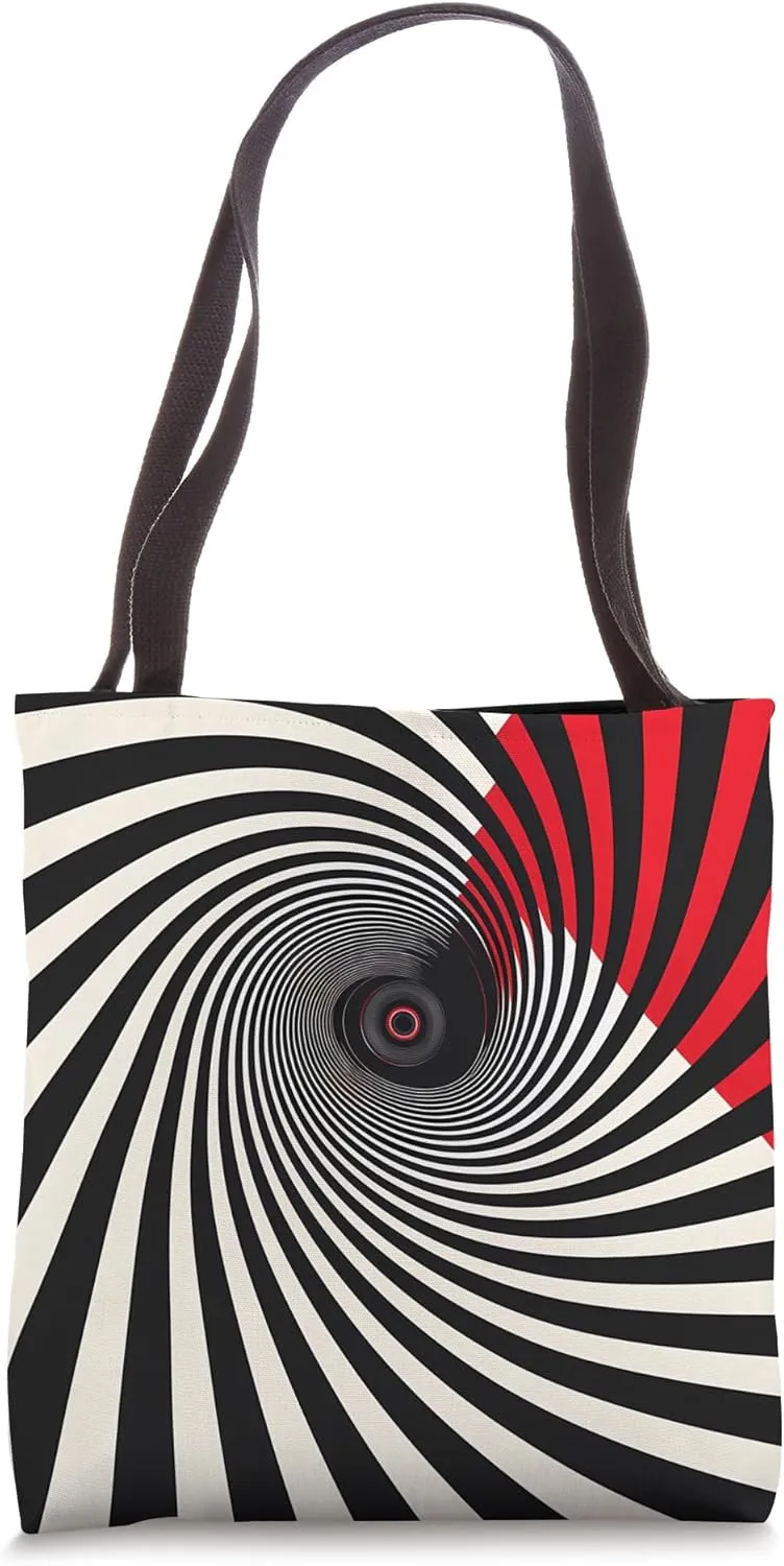 Dizzy Abstract Minimalist Design Tote Bag