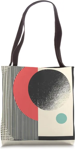 Dizzy Abstract Minimalist Design Tote Bag