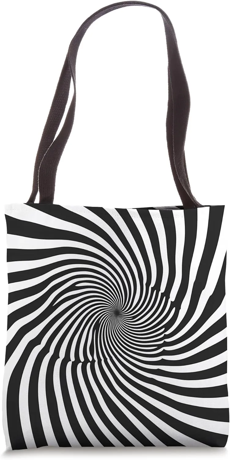 Dizzy Abstract Minimalist Design Tote Bag