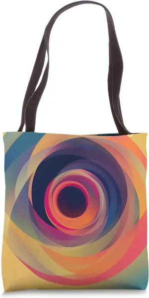 Dizzy Abstract Minimalist Design Tote Bag