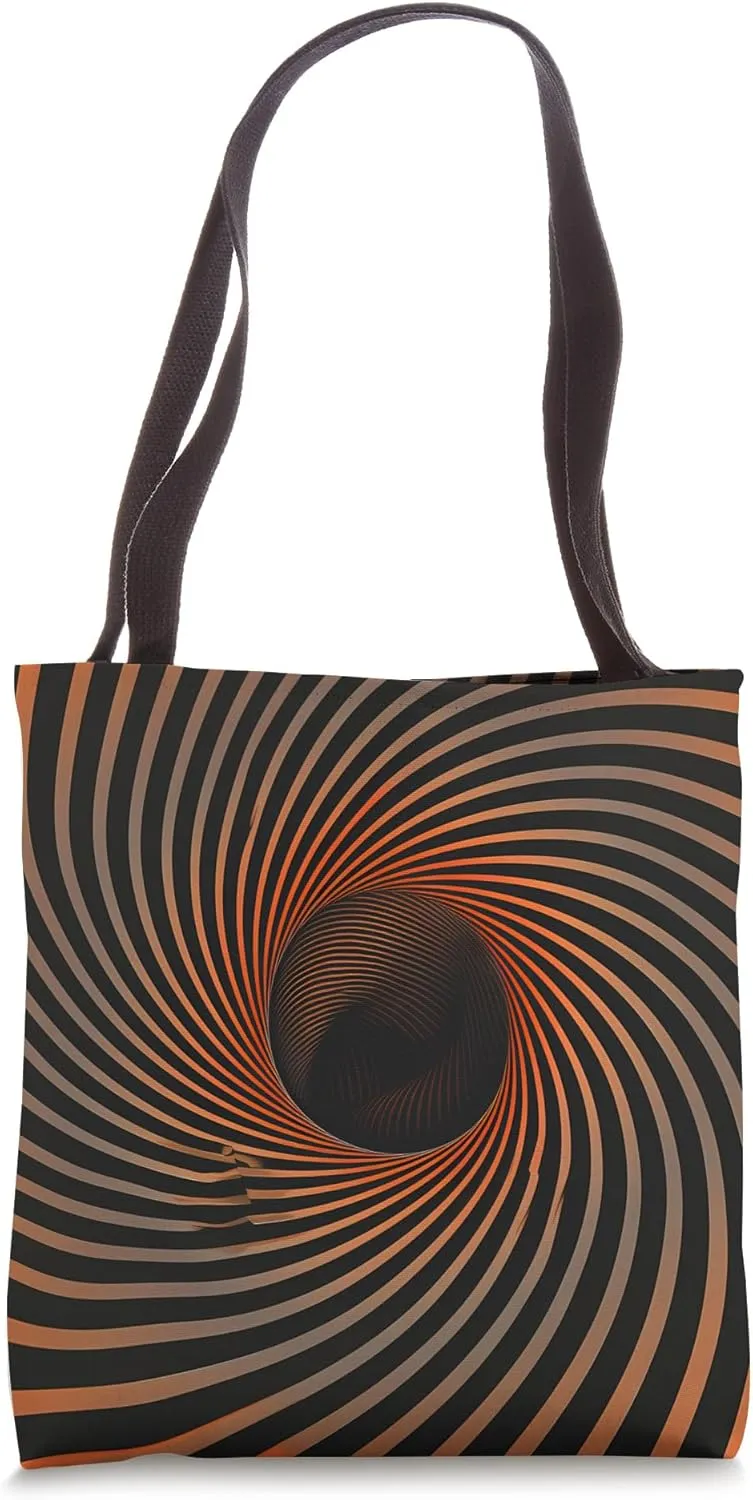 Dizzy Abstract Minimalist Design Tote Bag