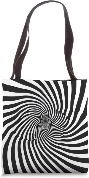 Dizzy Abstract Minimalist Design Tote Bag