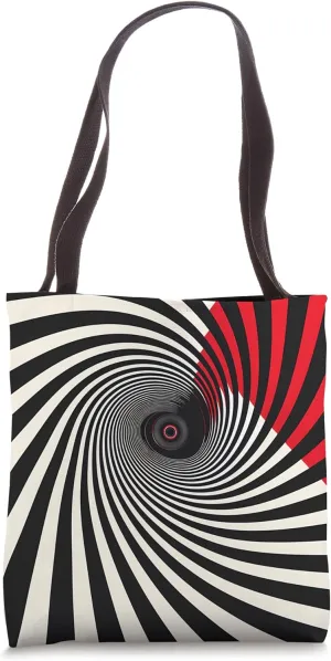 Dizzy Abstract Minimalist Design Tote Bag