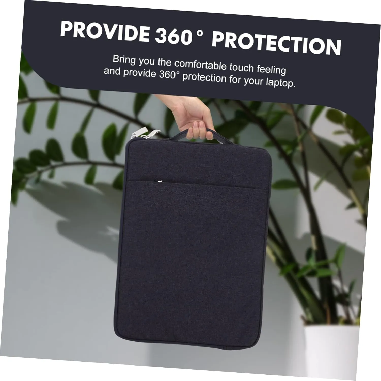 DOITOOL Laptop Carrying Bag Wear Tablet Handbag with Pouch Lightweight Design Against and Scratches