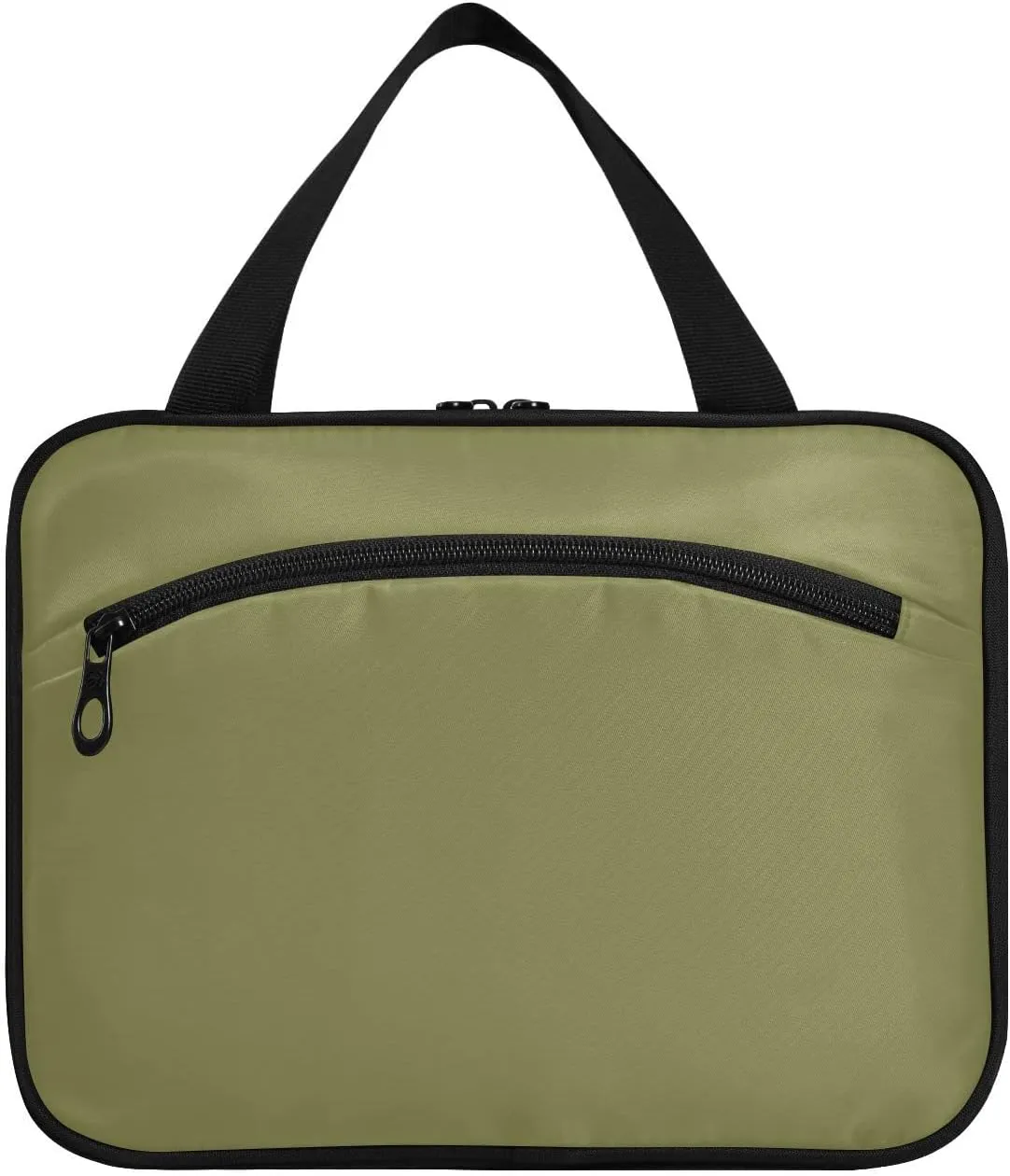 DOMIKING Dark Green Hanging Toiletry Bag Portable Cosmetic Bags Large Travel Makeup Organizers Holders for Men Women Traveling Toiletries