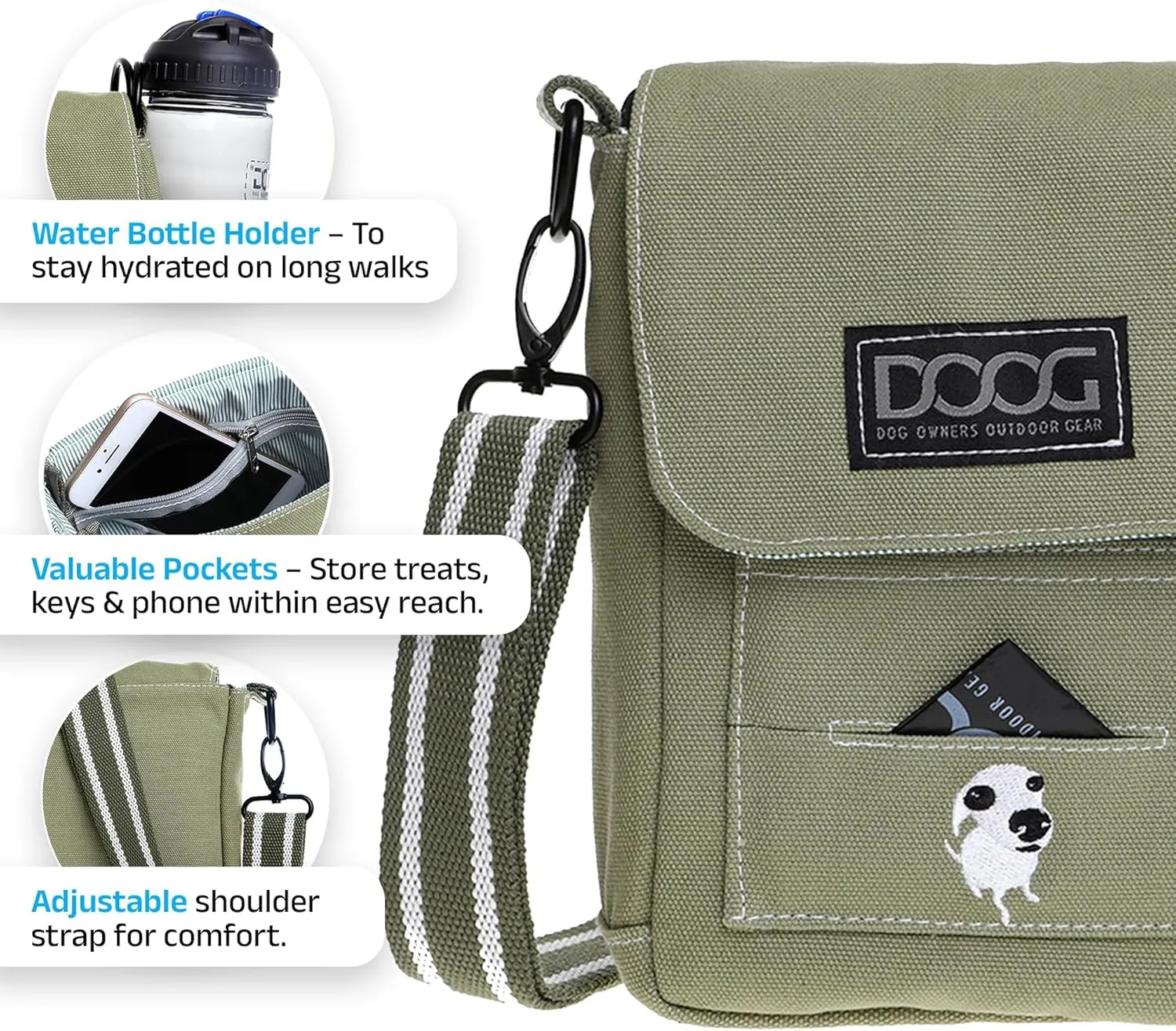 DOOG - Shoulder Bag - Green (SB03)