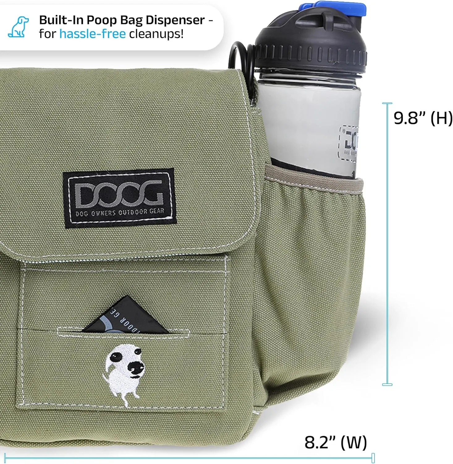 DOOG - Shoulder Bag - Green (SB03)