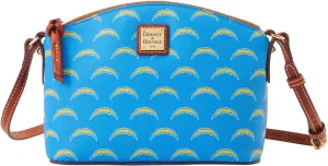 Dooney & Bourke Handbag, NFL Chargers Suki Crossbody Med Wristlet - Blue