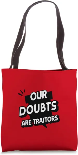 Doubts Traitors Lucio Measure Quotation Shakespeare Comedy Tote Bag