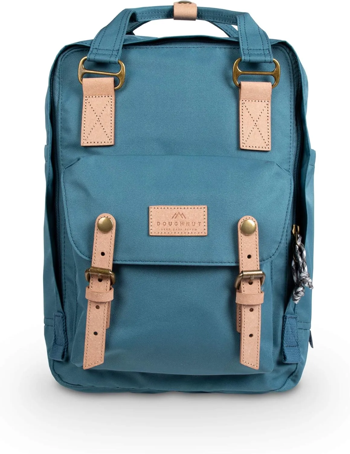 Doughnut Macaroon Reborn Series 16L Travel School Ladies College Girls Lightweight Casual Daypacks Bag Backpack (Denim)