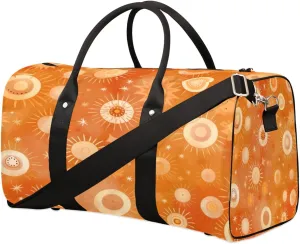 Duffel Bags Sun Large Tote Bag Ethic Overnight Travel Bags for Women Men Lightweight Duffel Bag Adjustable Strap Carry On Bag Waterproof Gym Travel Bag
