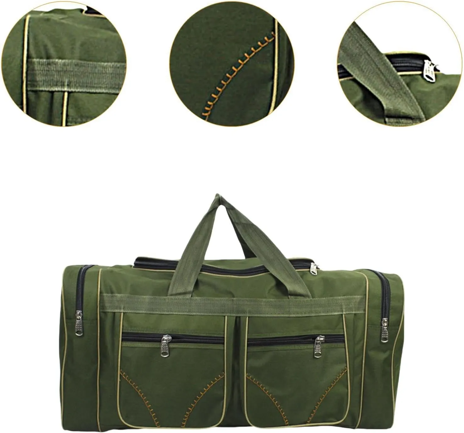Duffel Tote Bag for Outdoor Exploration, Green