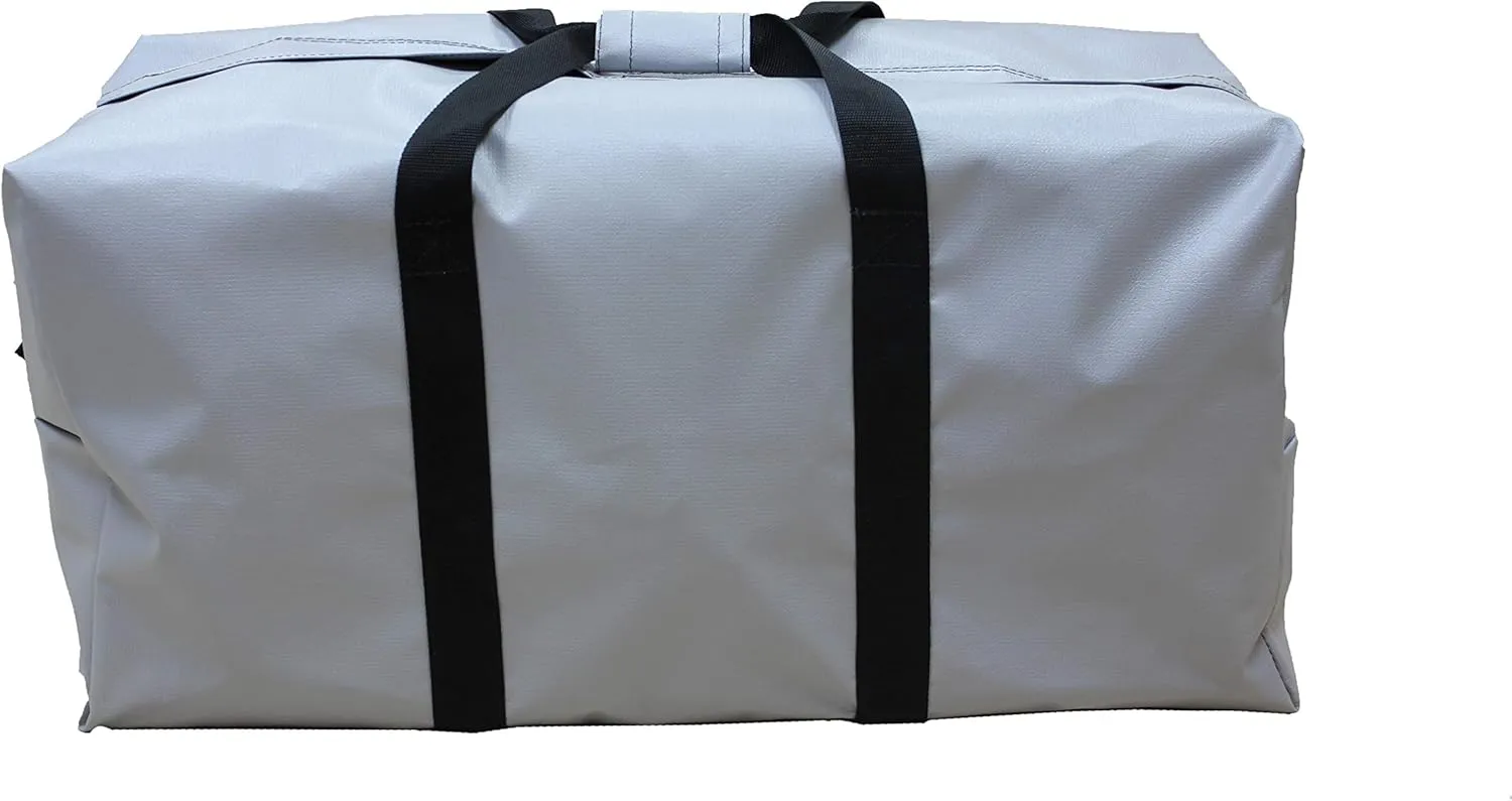 Dura-Pro Marine Industrial Vinyl Duffle Bag (Gray, X-Large)