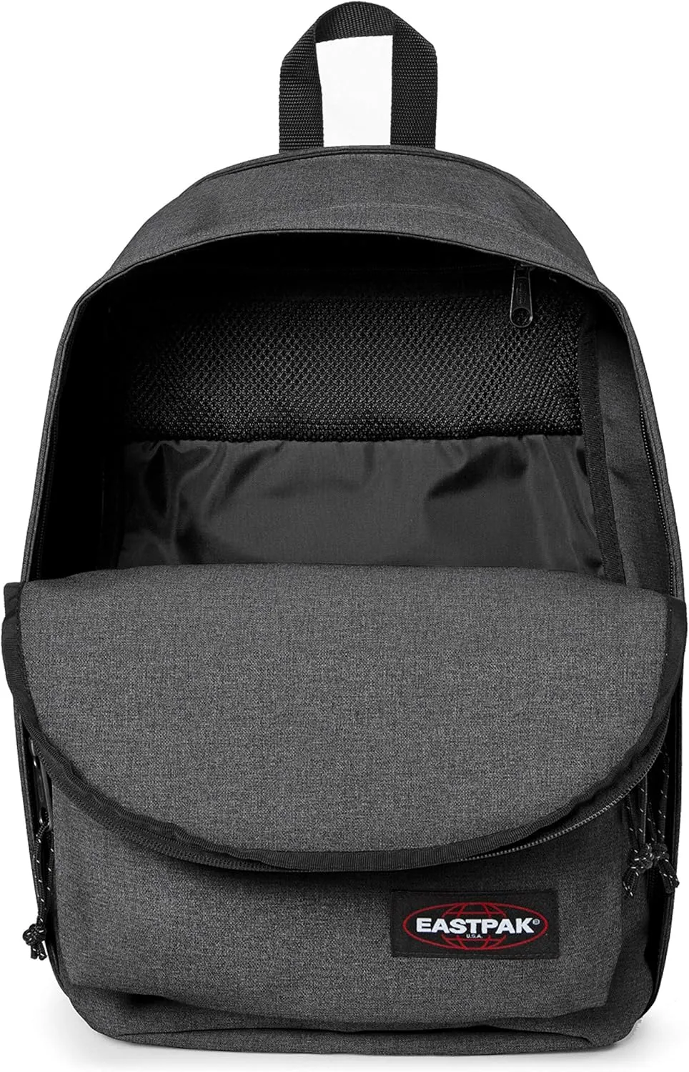 Eastpak Back to Work Backpack - Bag For Laptop, Travel, Work, or Bookbag - Black Denim