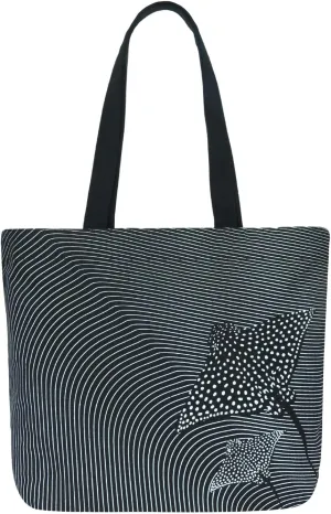 Ecoright Tote Bag for Women, Zipper Tote Bag for Women Work with Pocket, Large Canvas Bag for Shopping, Beach, Yoga