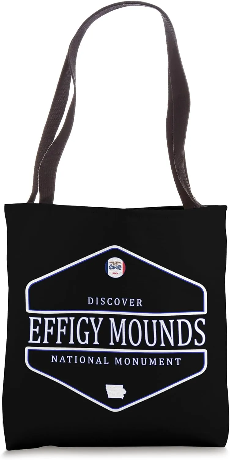 Effigy Mounds National Monument Iowa - Effigy Mounds IA Tote Bag