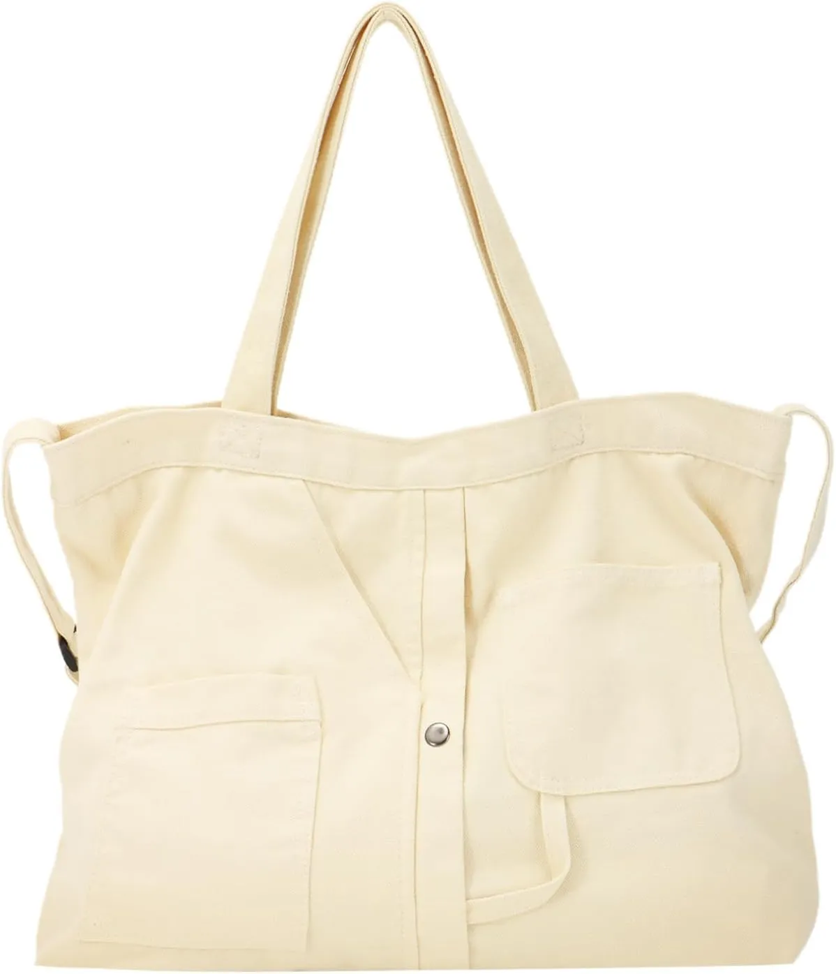 Emprier Soft Denim Handbag for Women Casual Hobo Tote Bag Retro Crossbody Bag Large Capacity Denim Purses