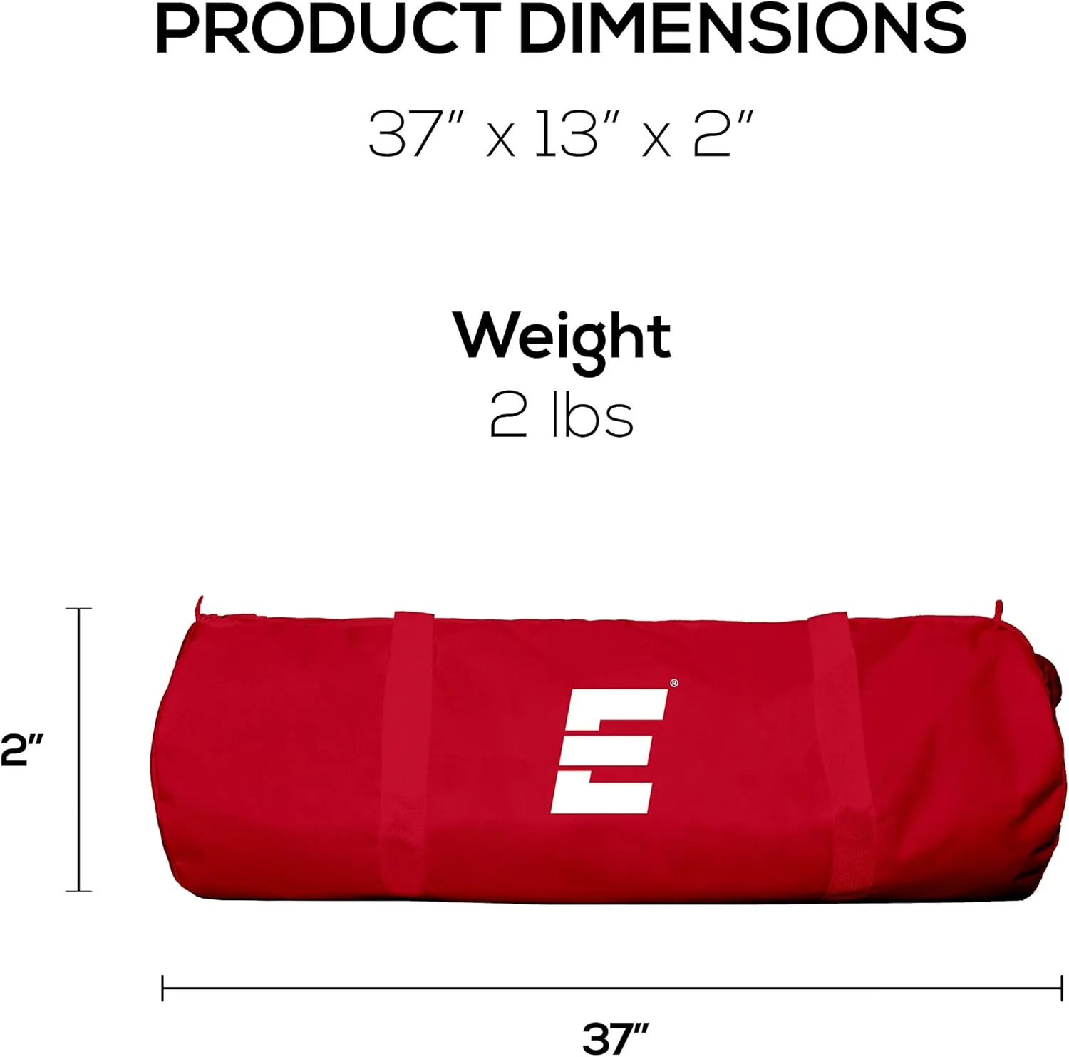 Epoch Sideline Team Bag - Extra Large Duffle Bag with Multiple Compartments - Waterproof Athletic Bag (37” X 13” X 2”)