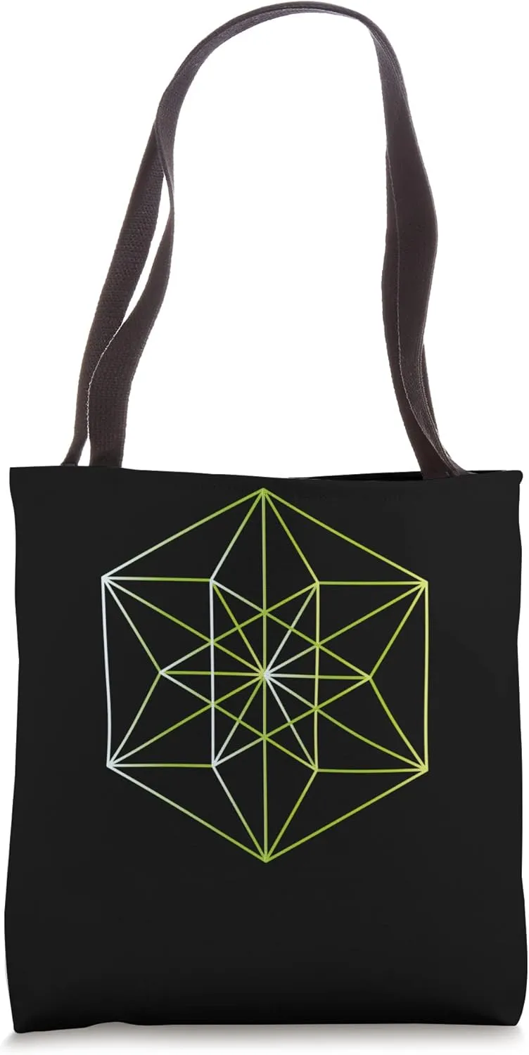Equilibrium Sacred Geometry Occult Goth Tote Bag