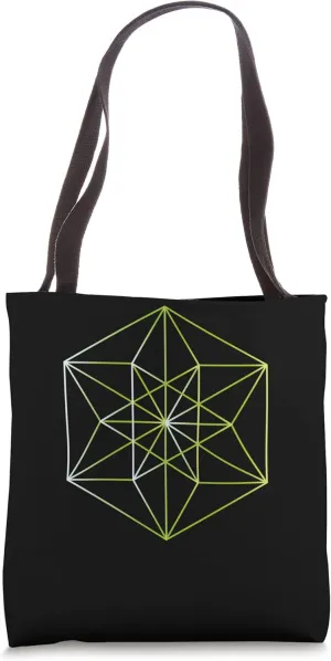Equilibrium Sacred Geometry Occult Goth Tote Bag
