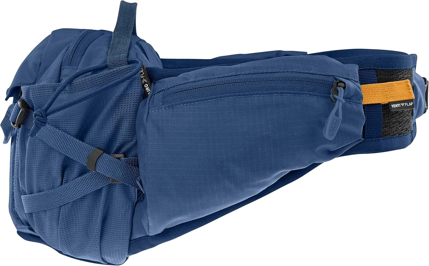 Evoc Hip Pack Pro   1.5L Bladder, Hydration Bag, Volume: 3L, Bladder: Included (1.5L), Denim