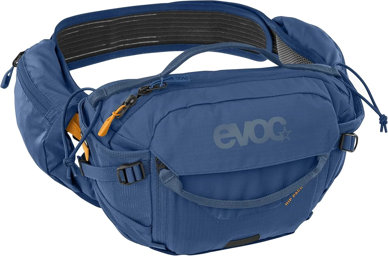 Evoc Hip Pack Pro   1.5L Bladder, Hydration Bag, Volume: 3L, Bladder: Included (1.5L), Denim
